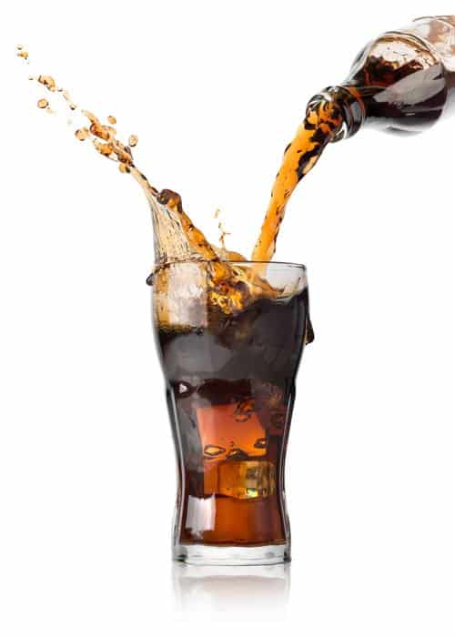 Pouring Diet Cola