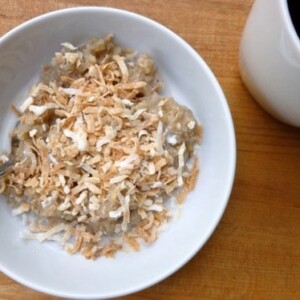 Toasted Coconut Banana Quinoa