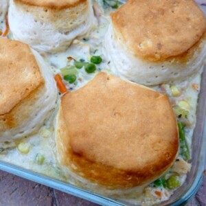 Easy Chicken and Biscuit Pot Pie