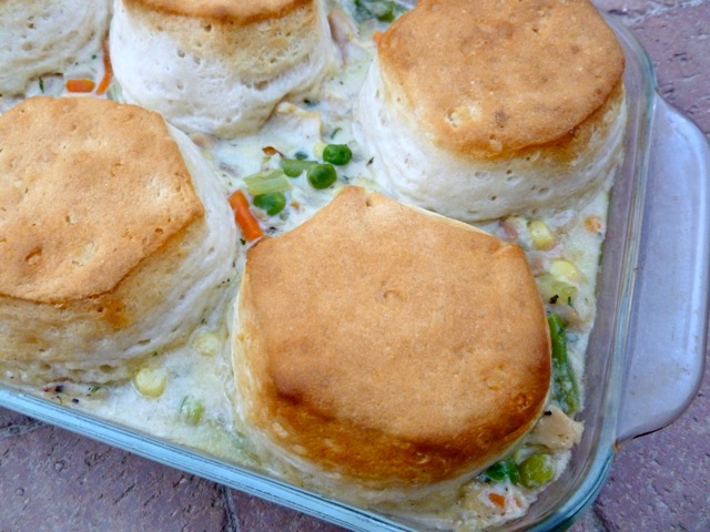 Easy Chicken and Biscuit Pot Pie
