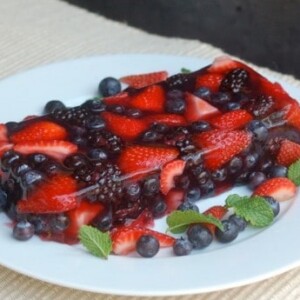 Weight Watchers Friendly Mixed Summer Berry Terrine