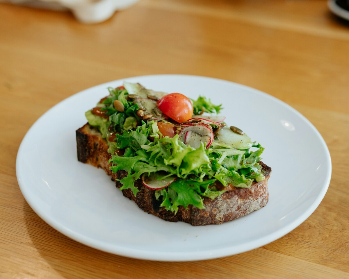 veggie toast