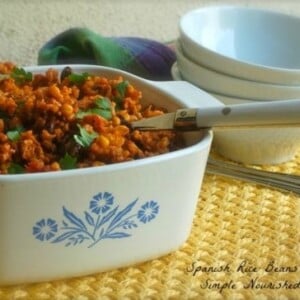 Spanish Rice Beans Sausage