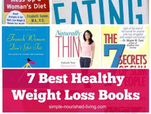 7 Best Healthy Weight Loss Books Collage