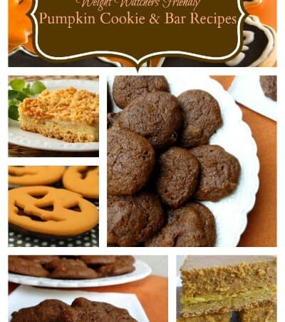 Healthy Low Fat Pumpkin Cookie and Bar Recipes