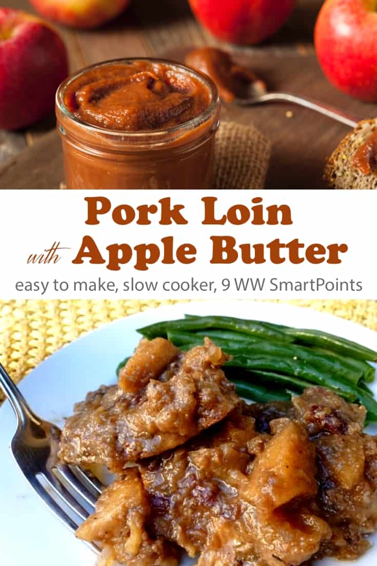 Crock Pot Pork Loin with Apple Butter | Simple Nourished Living