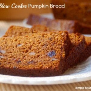 Healthy Slow Cooker Pumpkin Bread