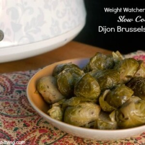 Slow Cooker Dijon Brussels Sprouts