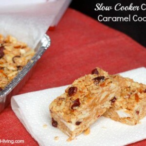 Slow Cooker Cookie Bars