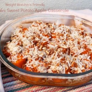 Weight Watchers Slow Cooker Sweet Potato Apple Casserole
