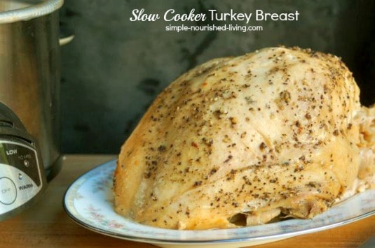 Slow Cooker Turkey Breast Recipe Simple Nourished Living