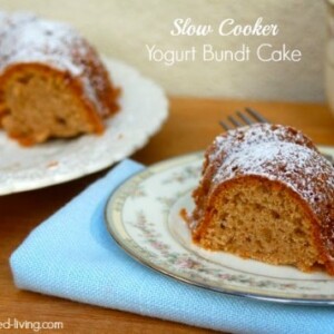 Slow Cooker Yogurt Bundt Cake