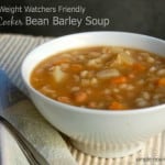Slow Cooker Bean Barley Soup