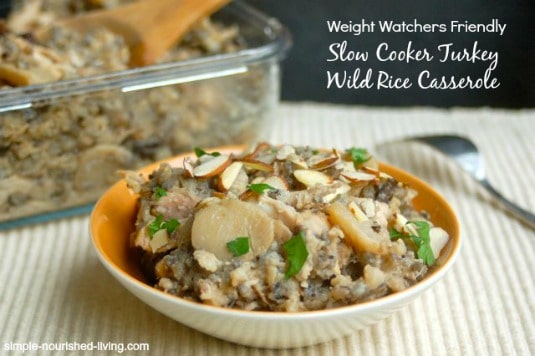 Slow Cooker Turkey and Wild Rice Casserole