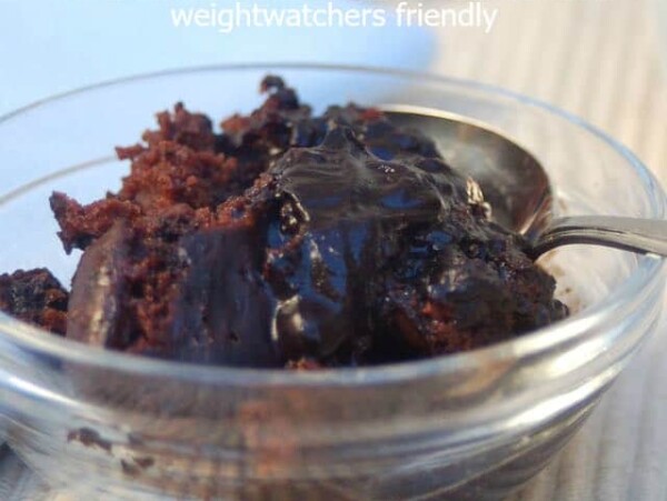 skinny weight watchers slow cooker chocolate pudding cake