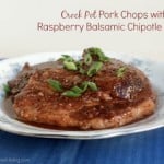 Crock Pot Pork Chops Raspberry Balsamic Chipotle