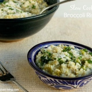 Slow Cooker Broccoli Risotto