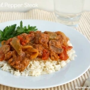 Crock Pot Pepper Steak