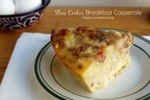 Slow Cooker Breakfast Casserole