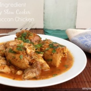 Easy Slow Cooker Moroccan Chicken