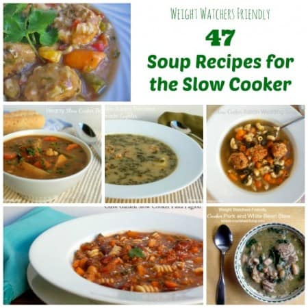 Weight Watchers Friendly Soup Recipes for the Slow Cooker
