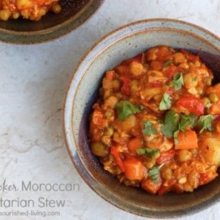 Slow Cooker Moroccan Vegetarian Stew