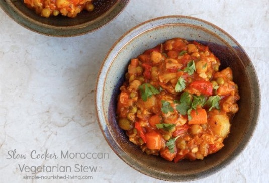 Crock Pot Moroccan Vegetable Stew
