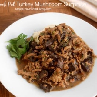 Easy Crock Pot Turkey Mushrooms Surprise
