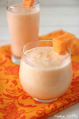 Amazing Cantaloupe Smoothie Recipe by Whole Lifestyle Nutrition