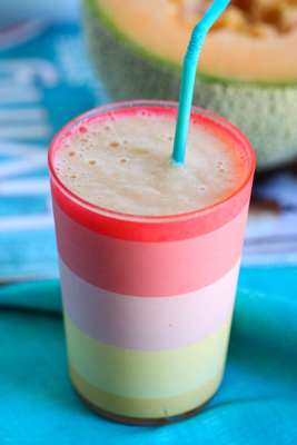 Cantaloupe Smoothie by Eat Live Run