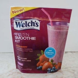 Welch's Mixed Berry Frozen Smoothie Kit