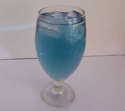 Blue Flower Iced Tea
