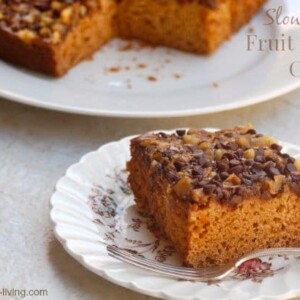 Crock Pot Fruit Cocktail Cake