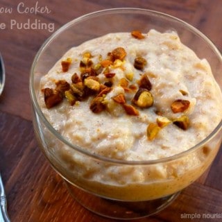 Slow Cooker Rice Pudding Using Cooked Rice