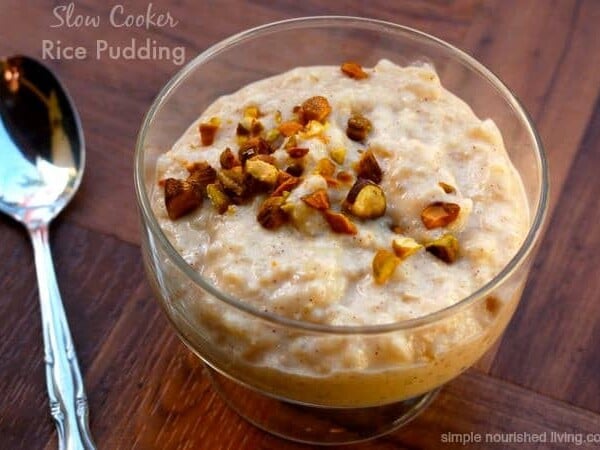 Slow Cooker Rice Pudding Using Cooked Rice