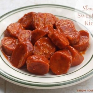 slow cooker sweet and sour kielbasa