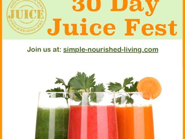 30-Day Juice Fest and Weight Watchers