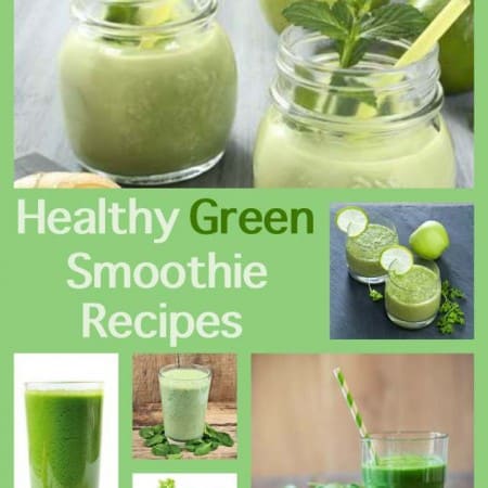 Just Healthy Green Smoothie Recipes with WW Points Plus