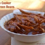 Slow Cooker BBQ Green Beans