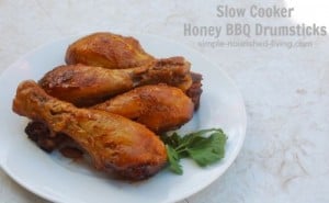Healthy Slow Cooker Chicken Recipes - Slow Cooker Honey BBQ Drumsticks