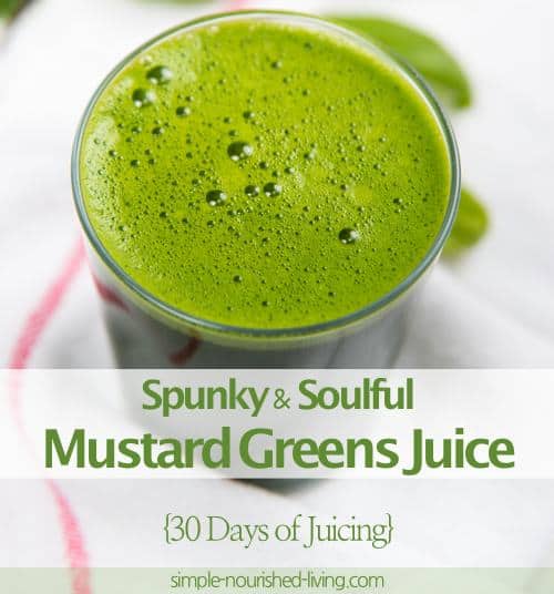 Mustard Greens Juice
