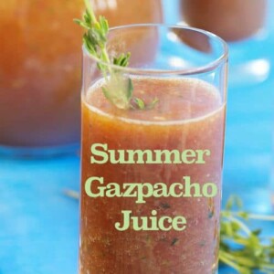 Summer Gazpacho Juice Recipe