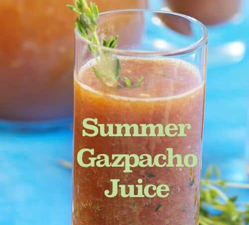 Summer Gazpacho Juice Recipe