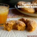 Weight Watchers Friendly Healthy Baked Pumpkin Doughnuts
