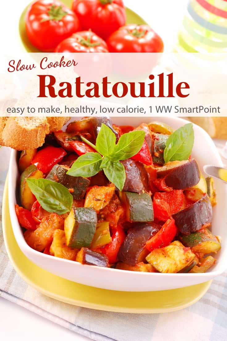 Slow Cooker Ratatouille: 1 Weight Watchers Freestyle SmartPoint