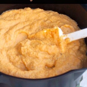 Skinny Pumpkin Cauliflower Mash