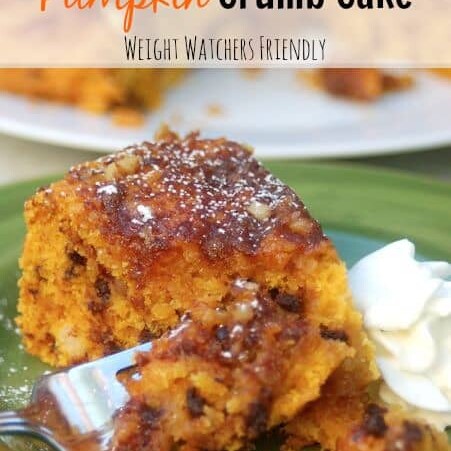 Easy Crock Pot Pumpkin Crumb Cake