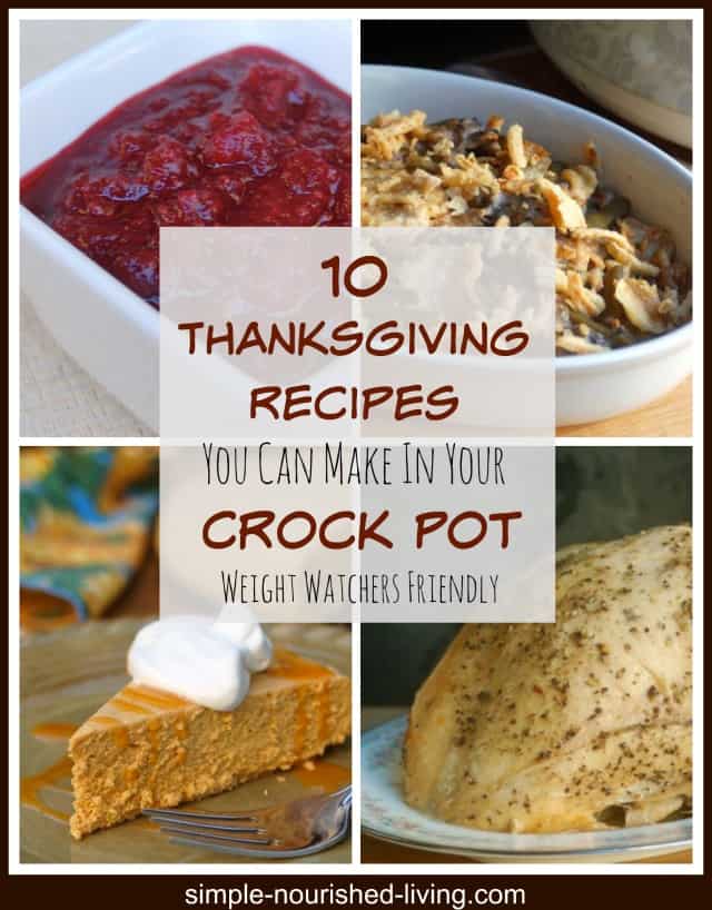 10 Favorite Slow Cooker Thanksgiving Recipes