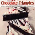Mint Chocolate Triangles with Mint Candy Icing