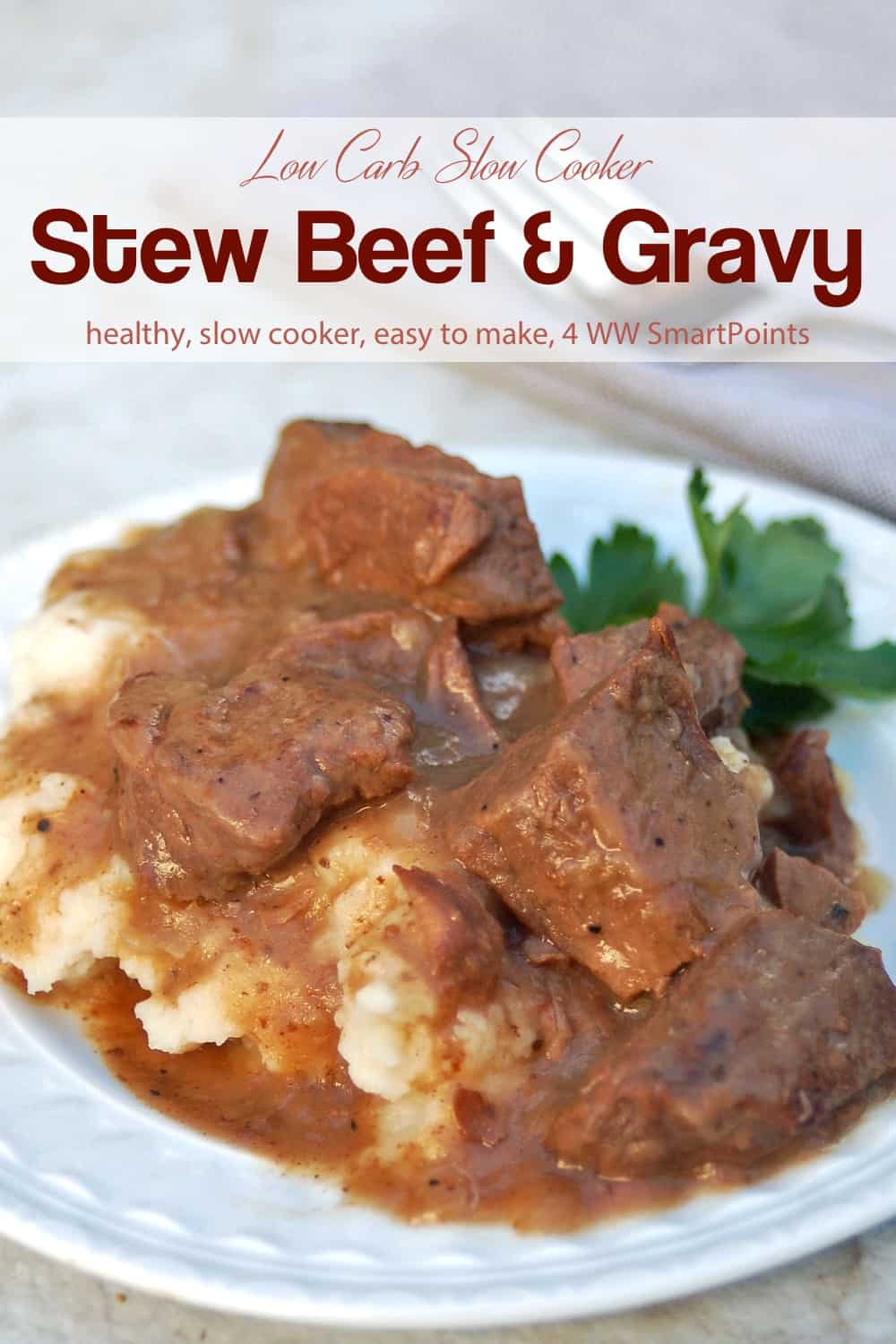 Crock Pot Stew Beef and Gravy Recipe | Simple Nourished Living